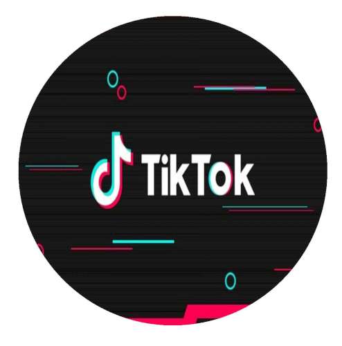 TikTok Edible Icing Image - Round